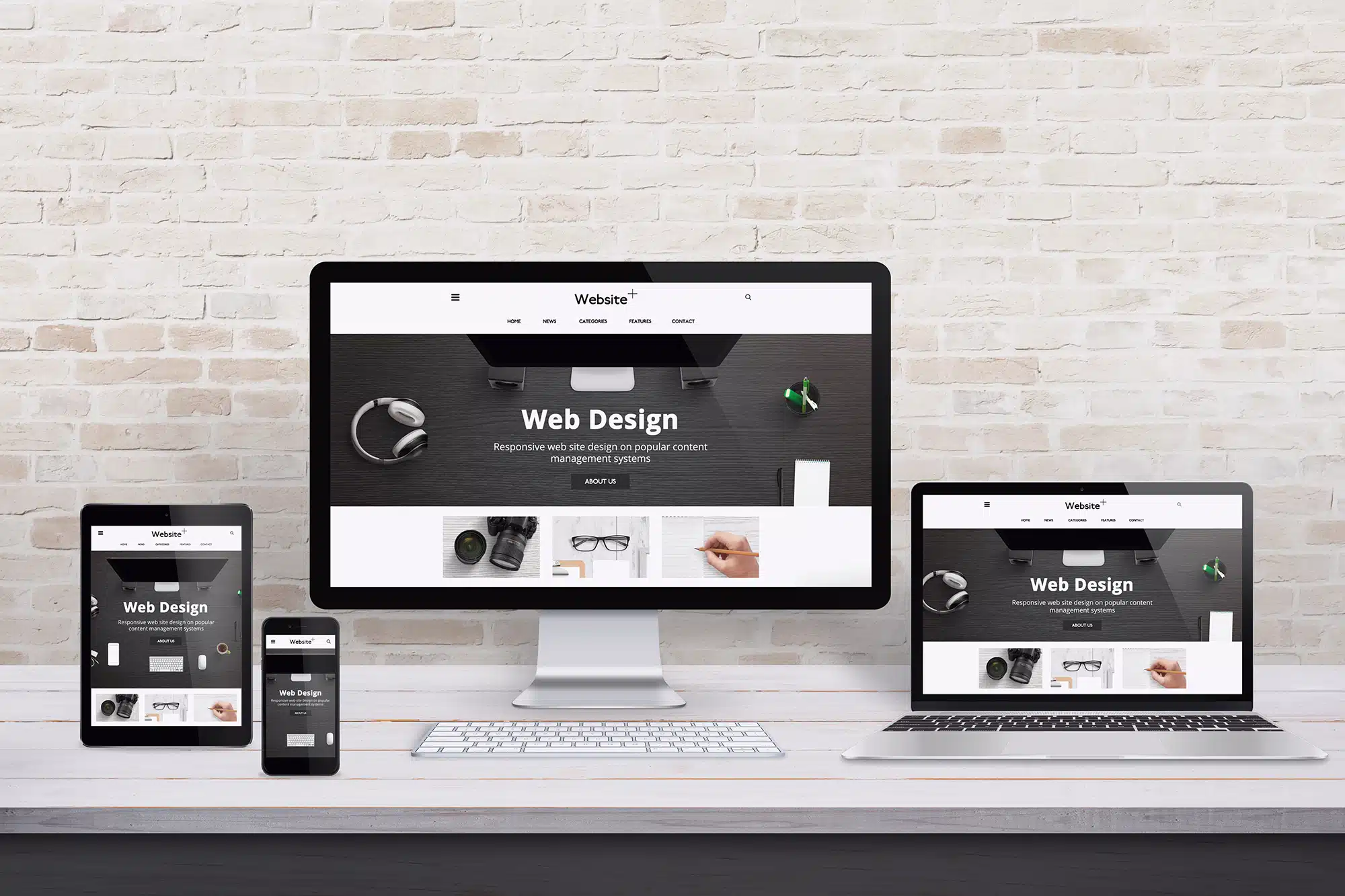 Site web moderne et responsive
